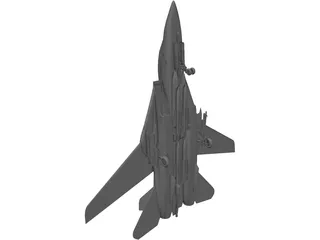 F-14 Tomcat Fighter 3D Model