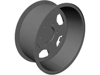 Wheel Isuzu 3D Model