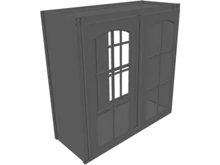 Cabinet Wall 3D Model