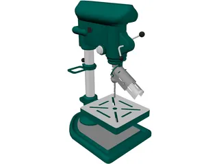 Drilling Machine 3D Model