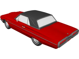 Ford Thunderbird (1964) 3D Model