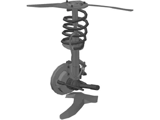 Suspention System 3D Model