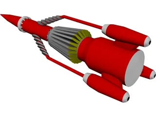 Thunderbird 3D Model