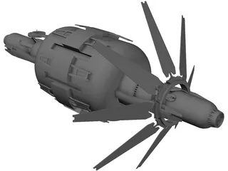 Satellite 3D Model