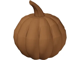 Jack-o-Lantern 3D Model