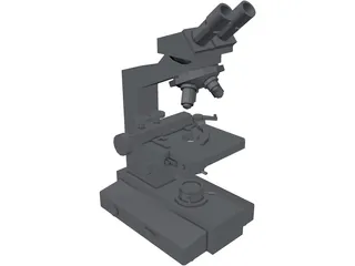 Microscope 3D Model