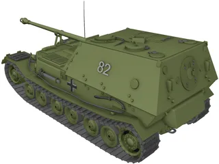 SAU Ferdinand 3D Model