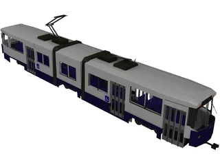 Streetcar 3D Model