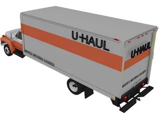 Uhaul Truck 3D Model