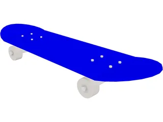 Skateboard 3D Model