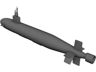 Seawolf 3D Model