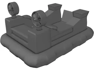 Hovercraft 3D Model