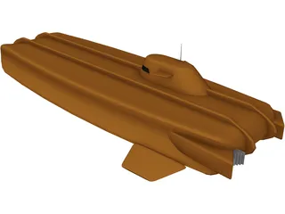 Future Submarine 3D Model