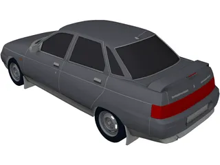 VAZ Lada 2110 3D Model