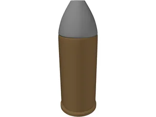 Bullet 9MM Government Edition 3D Model