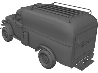 Ambulance 3D Model