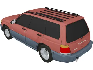 Subaru Forester (1997) 3D Model