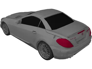 Mercedes-Benz SLK (2004) 3D Model