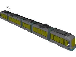 Streetcar German 3D Model