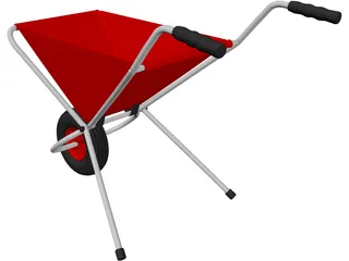 Wheelbarrow 3D Model