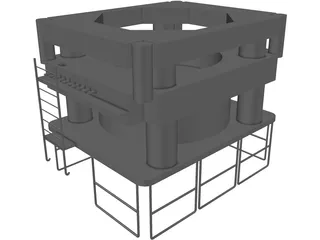 HCR2000 Casing Driver 3D Model