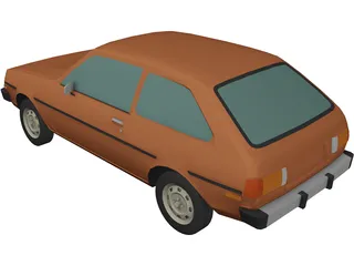 Mazda GLC (1980) 3D Model