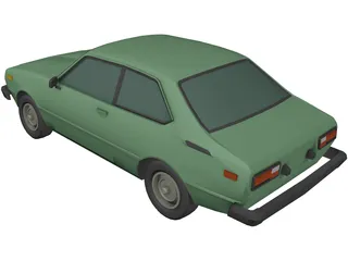 Toyota Corolla (1978) 3D Model