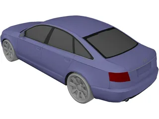 Audi A6 (2004) 3D Model