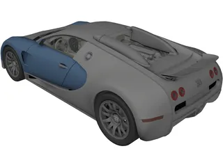 Bugatti Veyron 3D Model