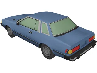 Nissan/Datsun 200S (1981) 3D Model