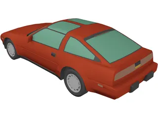 Nissan 300Z (1987) 3D Model
