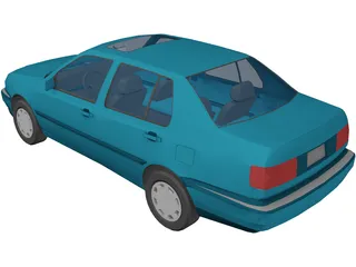 Volkswagen Jetta/Vento (1993)  3D Model