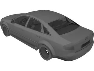 Audi A6 (2004) 3D Model