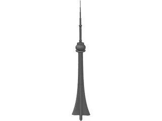 Tower CN Toronto 3D Model