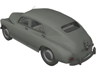 Gaz M20 3D Model