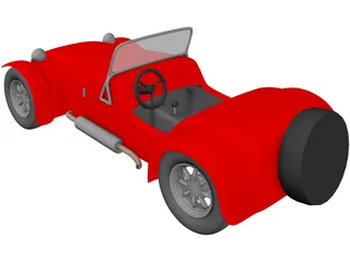 Lotus Super Seven 3D Model