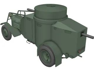 Lancia LZM 3D Model