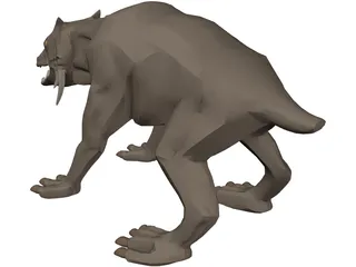 Mr. Tusker Abnormal Creature 3D Model