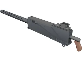 AML Browning 7.62 3D Model