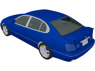 Toyota Aristo 3D Model