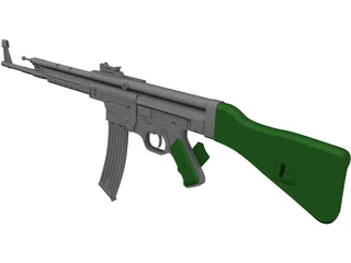 Sturmgewehr 44 3D Model