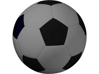 Soccer Ball 3D Model