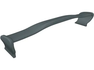 Rear Spoiler 3D Model