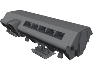 2001 Moonbus 3D Model