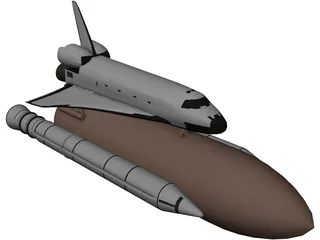 Space Shuttle Challenger 3D Model