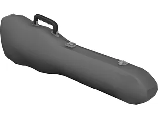 Violin Case 3D Model