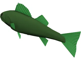 Walleye 3D Model