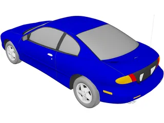 Pontiac Sunfire Coupe (1998) 3D Model