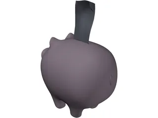 Piggy Bank 3D Model