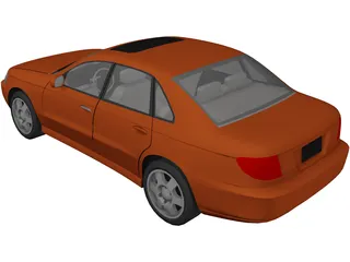 Saturn ls (2003) 3D Model